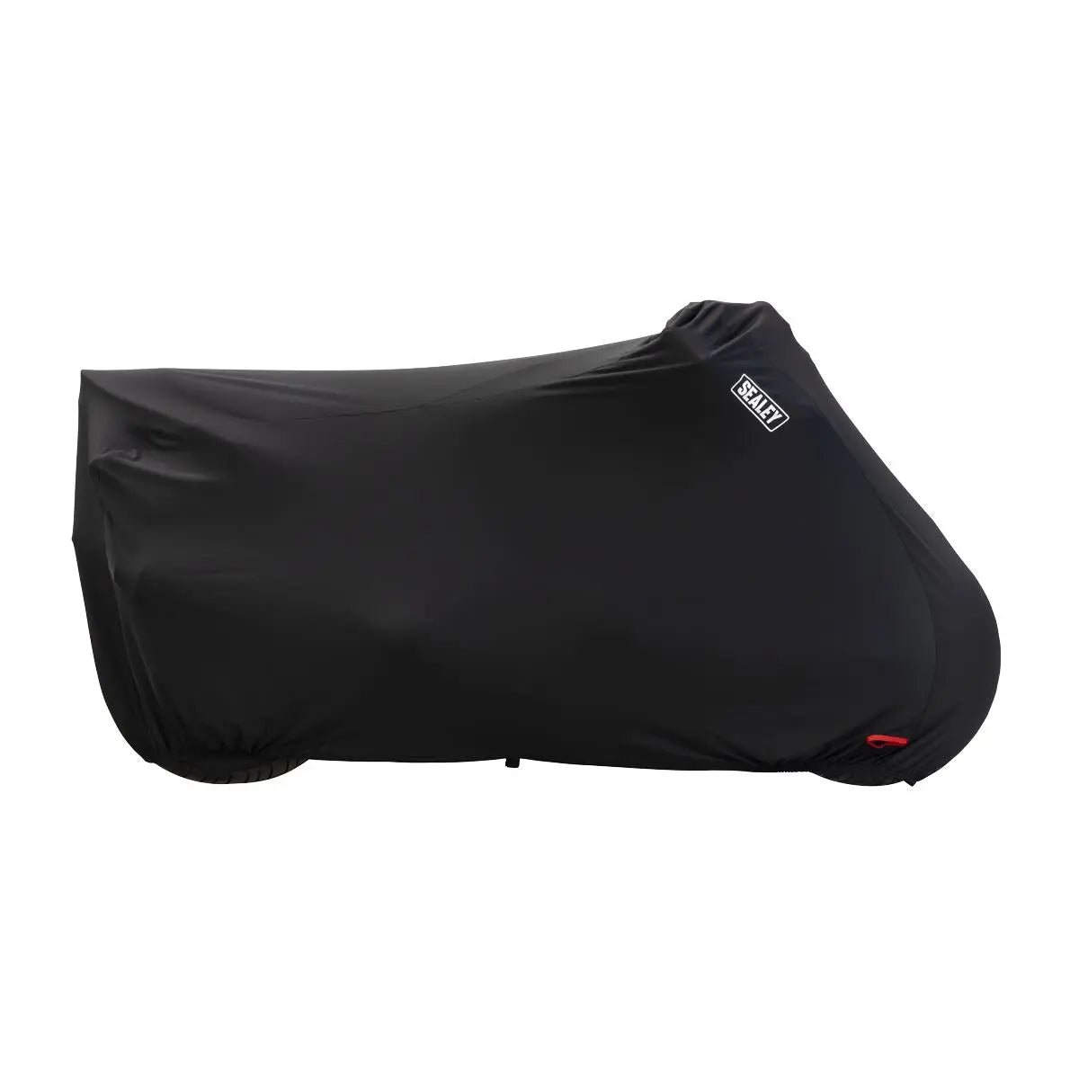 Sealey Motorcycle Stretch Cover Indoor Medium  White Rose Tools