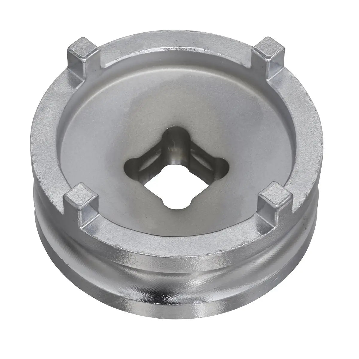 Sealey Motorcycle Swingarm Locknut Socket 4-Pin 50mm 