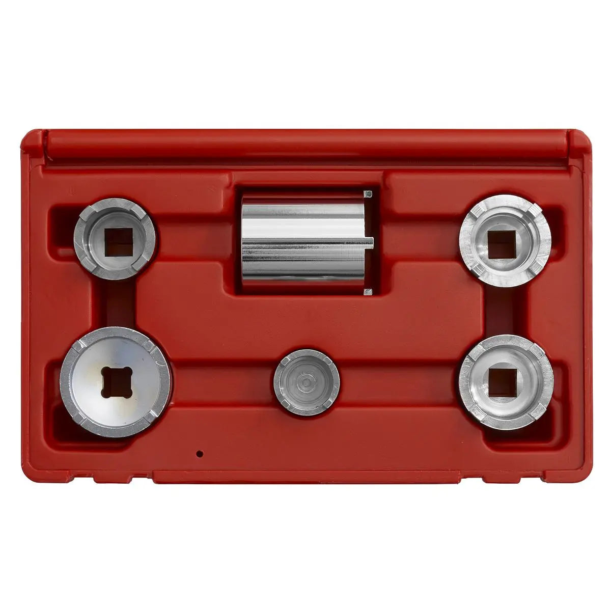 Sealey Motorcycle Swingarm Locknut Socket Set 6pc 
