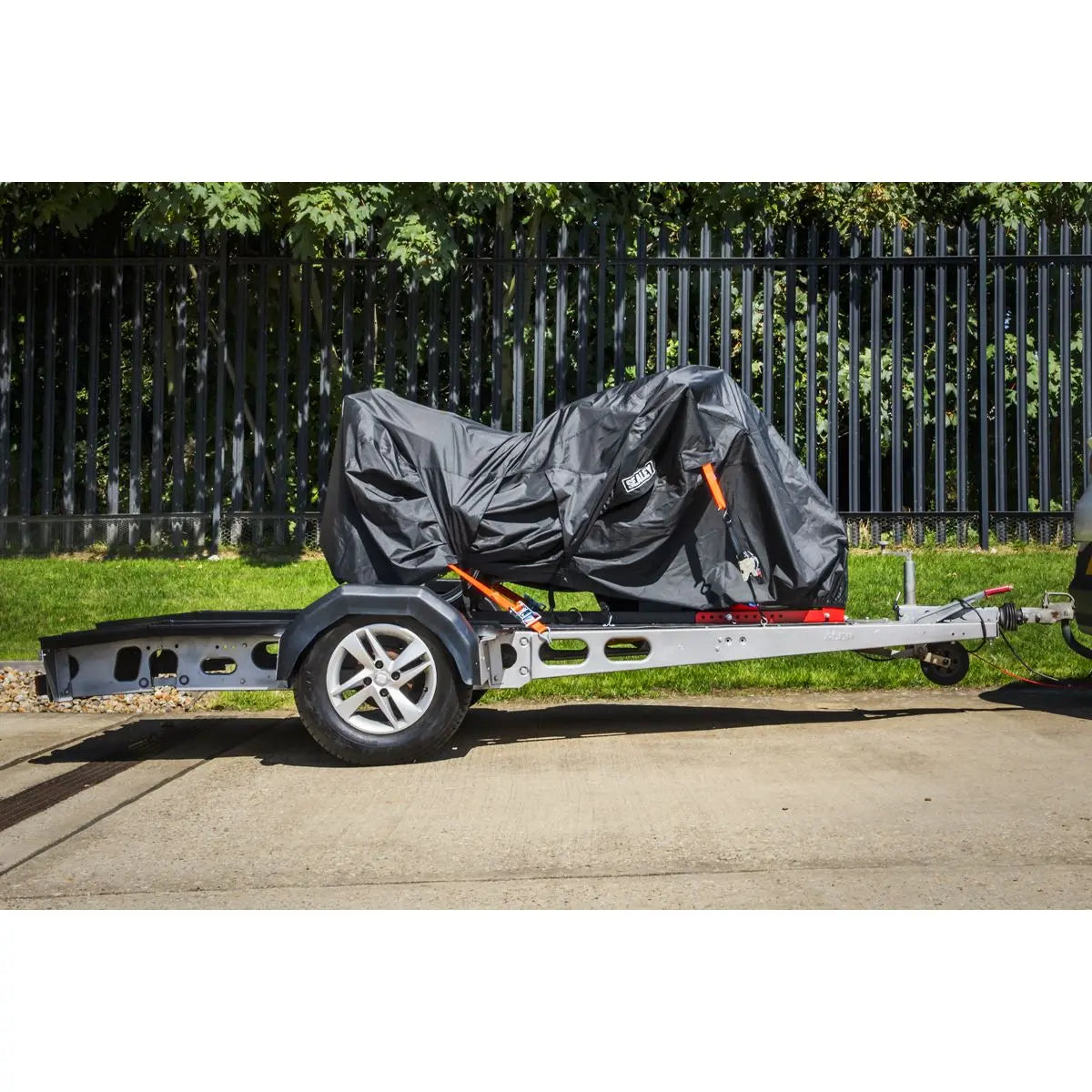 Sealey Motorcycle Transport Cover - Large  White Rose Tools