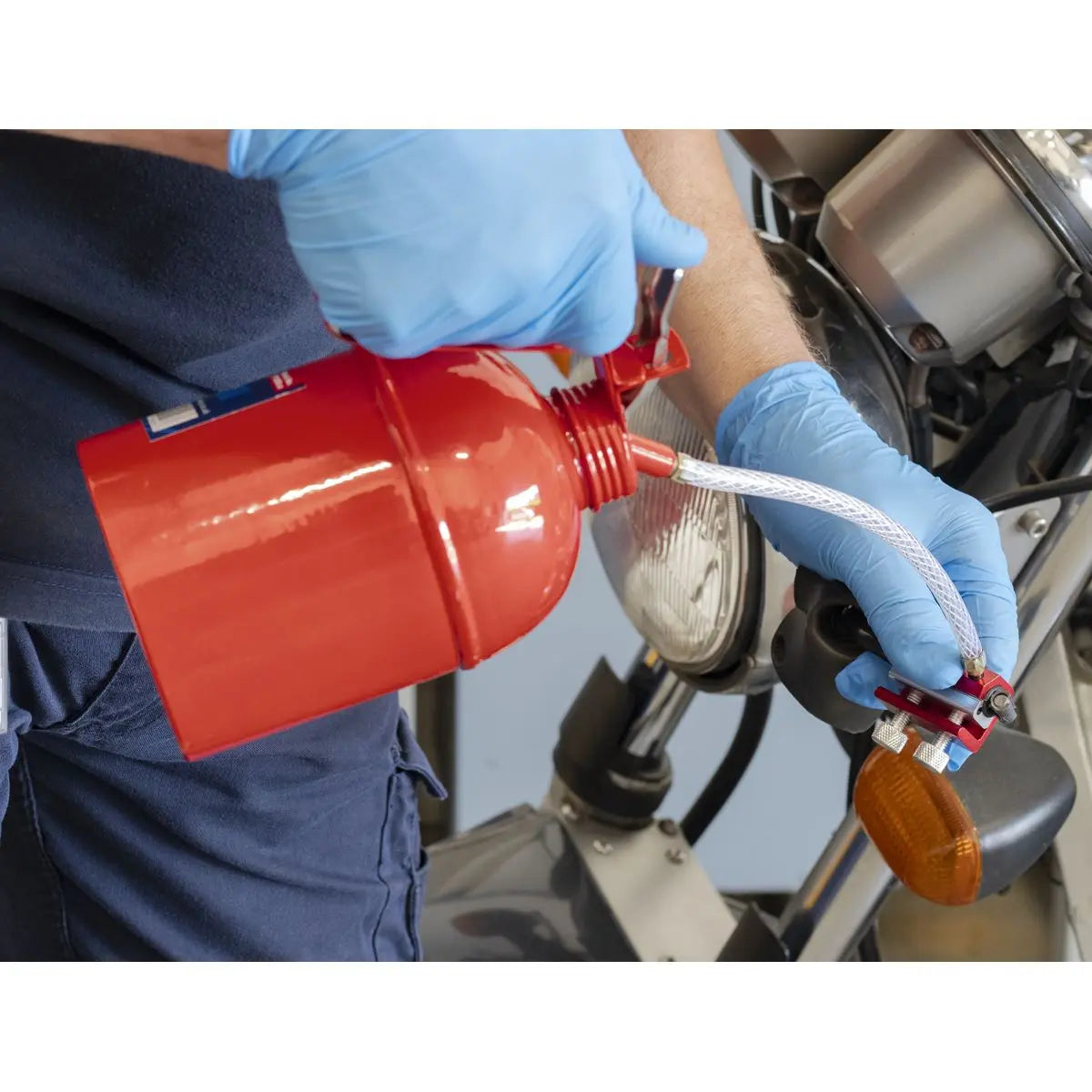 Sealey Motorcycle Twin-Clamp Cable Oiler 
