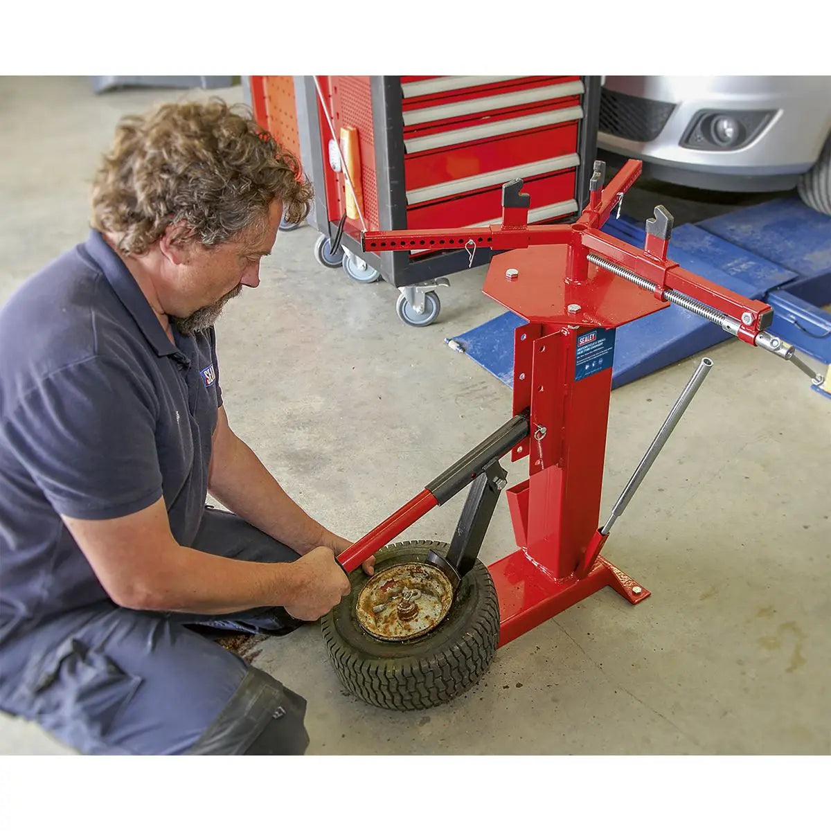 Sealey Motorcycle & Mini Tyre Changer 