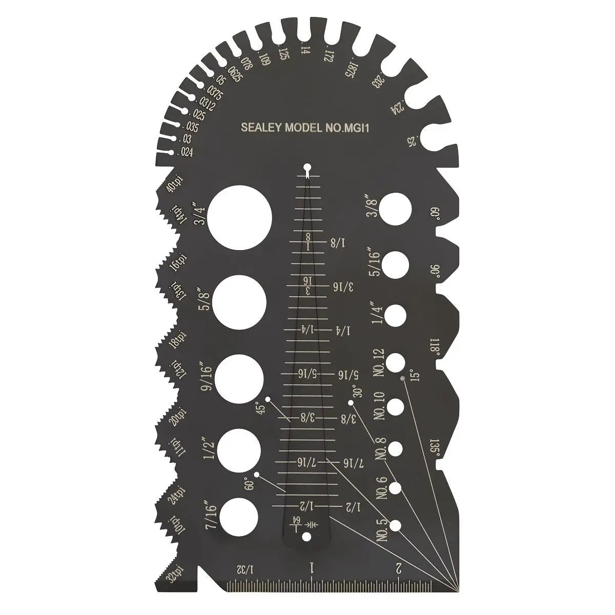 Sealey Multi-Gauge - Imperial 