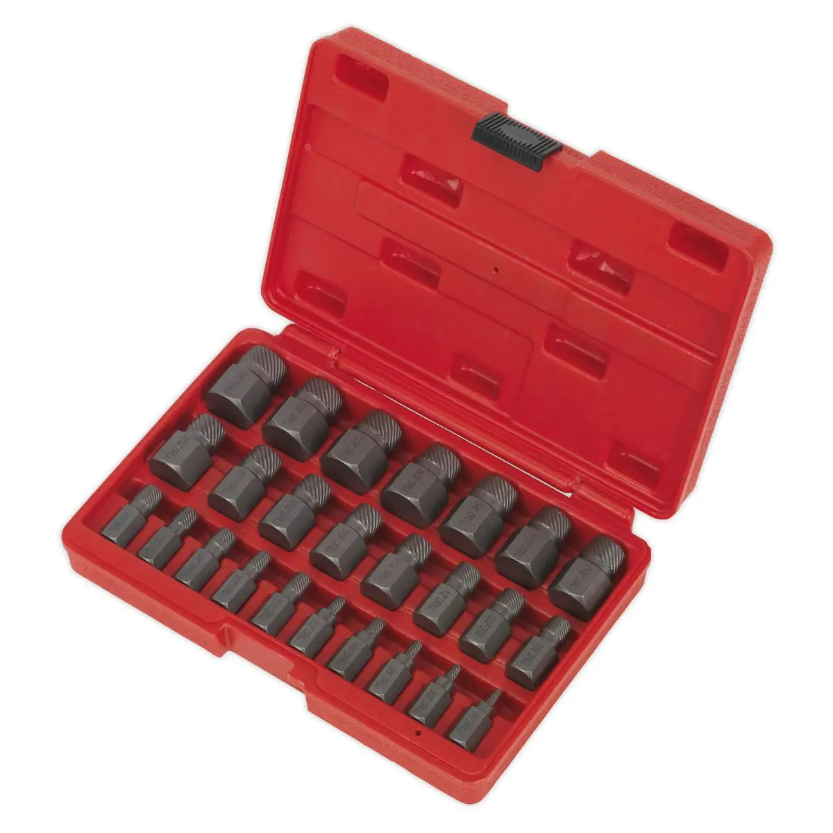 Sealey Multi-Spline Screw Extractor Set 25pc 