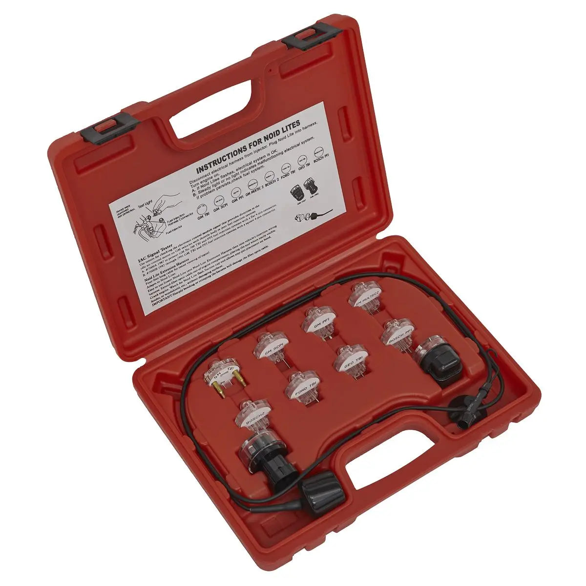 Sealey Noid Light/IAC Test Set 11pc 