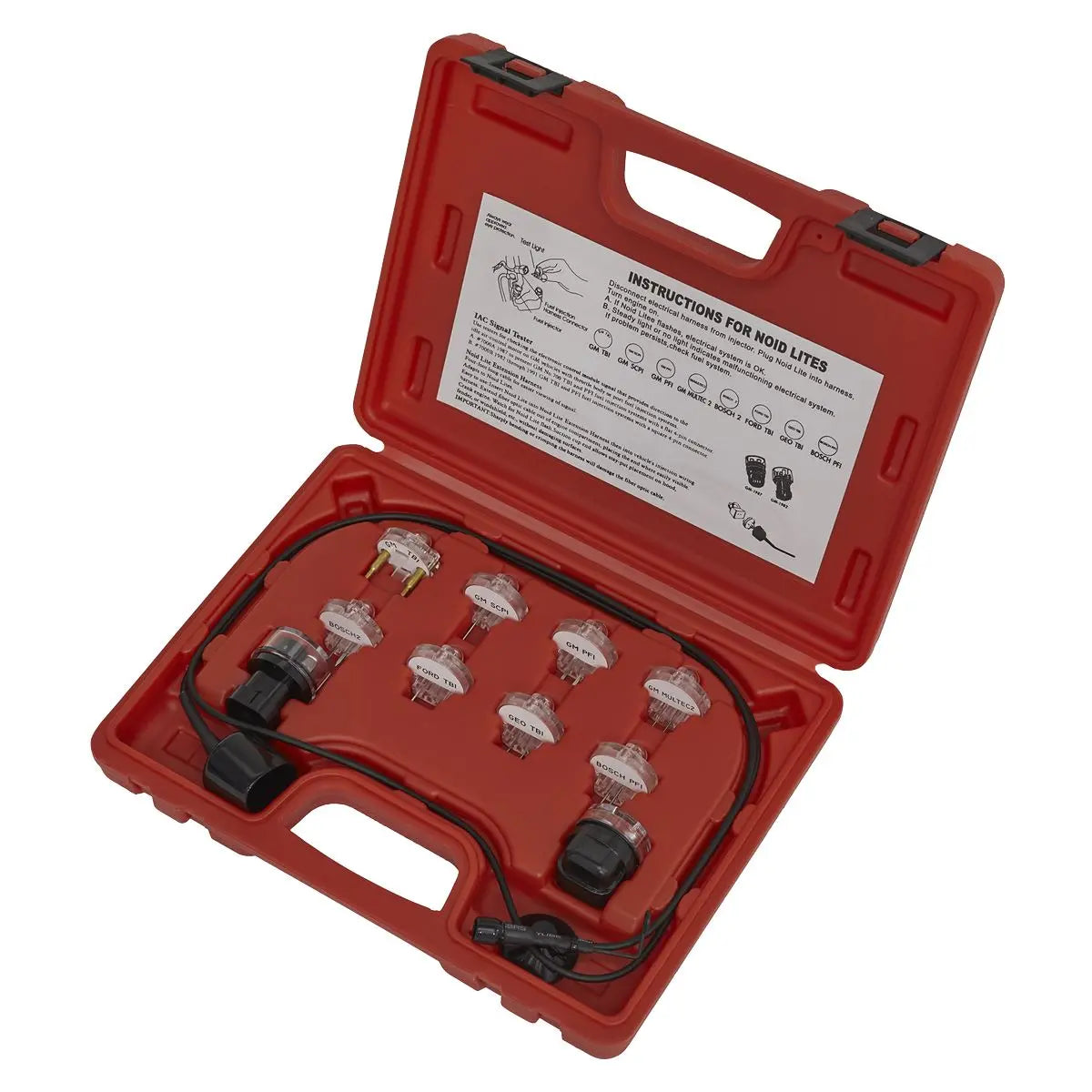 Sealey Noid Light/IAC Test Set 11pc 