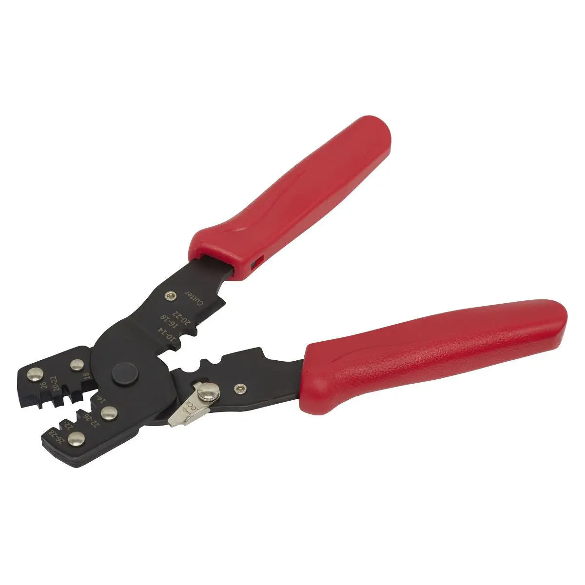 Sealey Non-Ratcheting Crimping Tool Insulated/Non-Insulated Terminals 