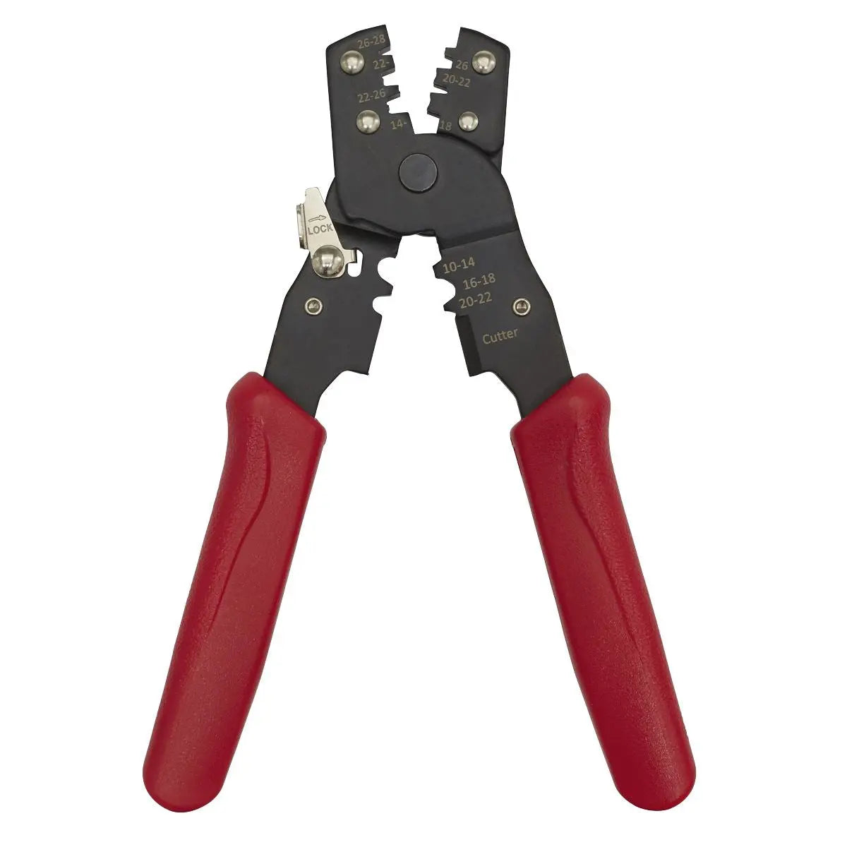 Sealey Non-Ratcheting Crimping Tool Insulated/Non-Insulated Terminals 
