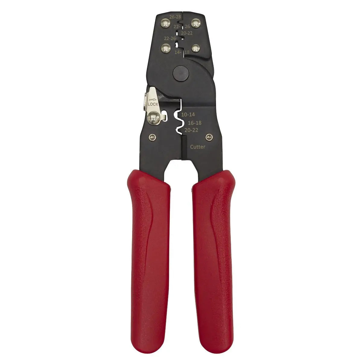 Sealey Non-Ratcheting Crimping Tool Insulated/Non-Insulated Terminals 