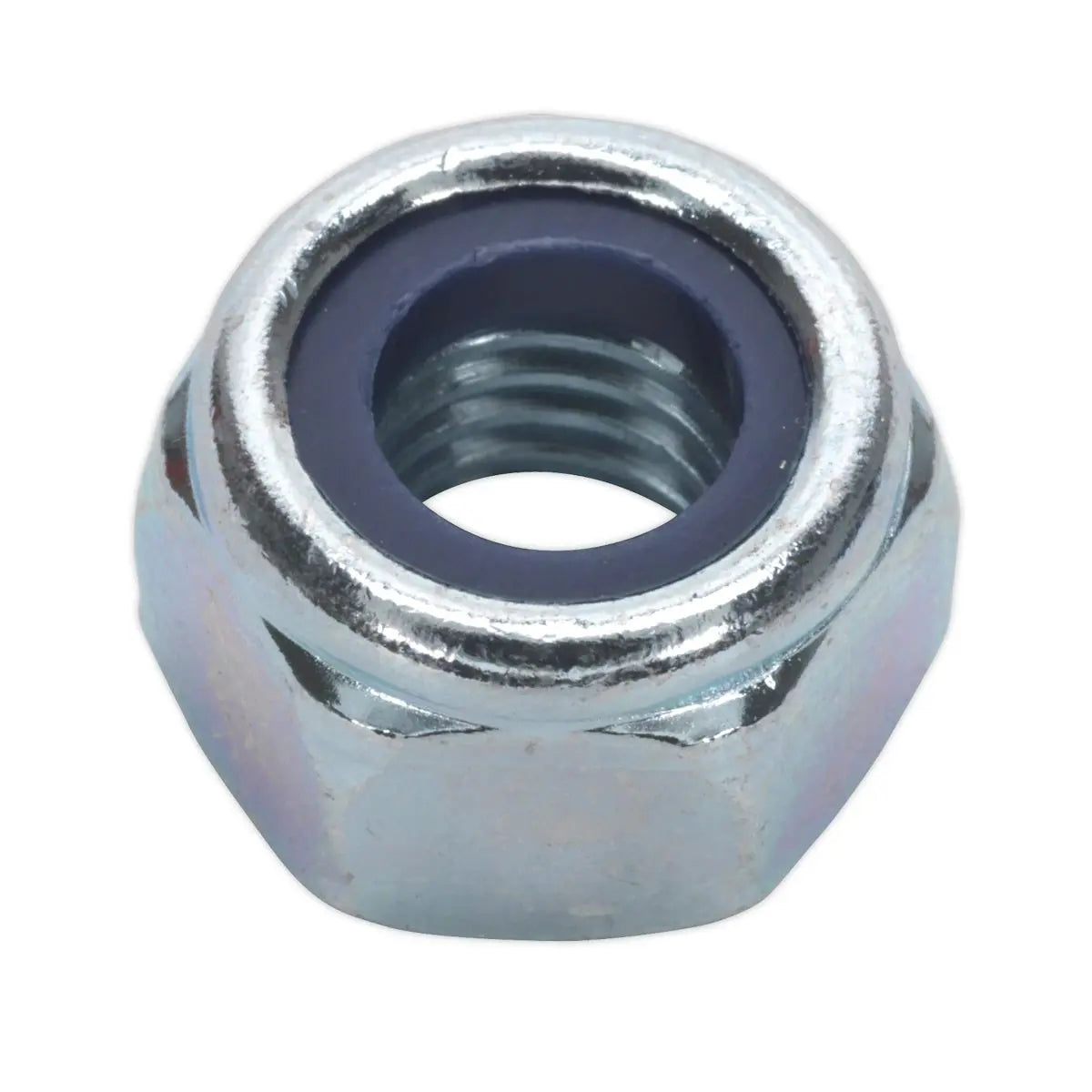 Sealey Nylon Locknut M10 Zinc Pack of 100 