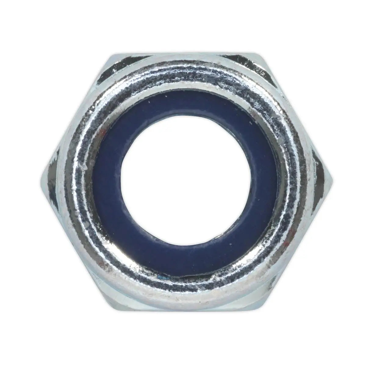 Sealey Nylon Locknut M10 Zinc Pack of 100 
