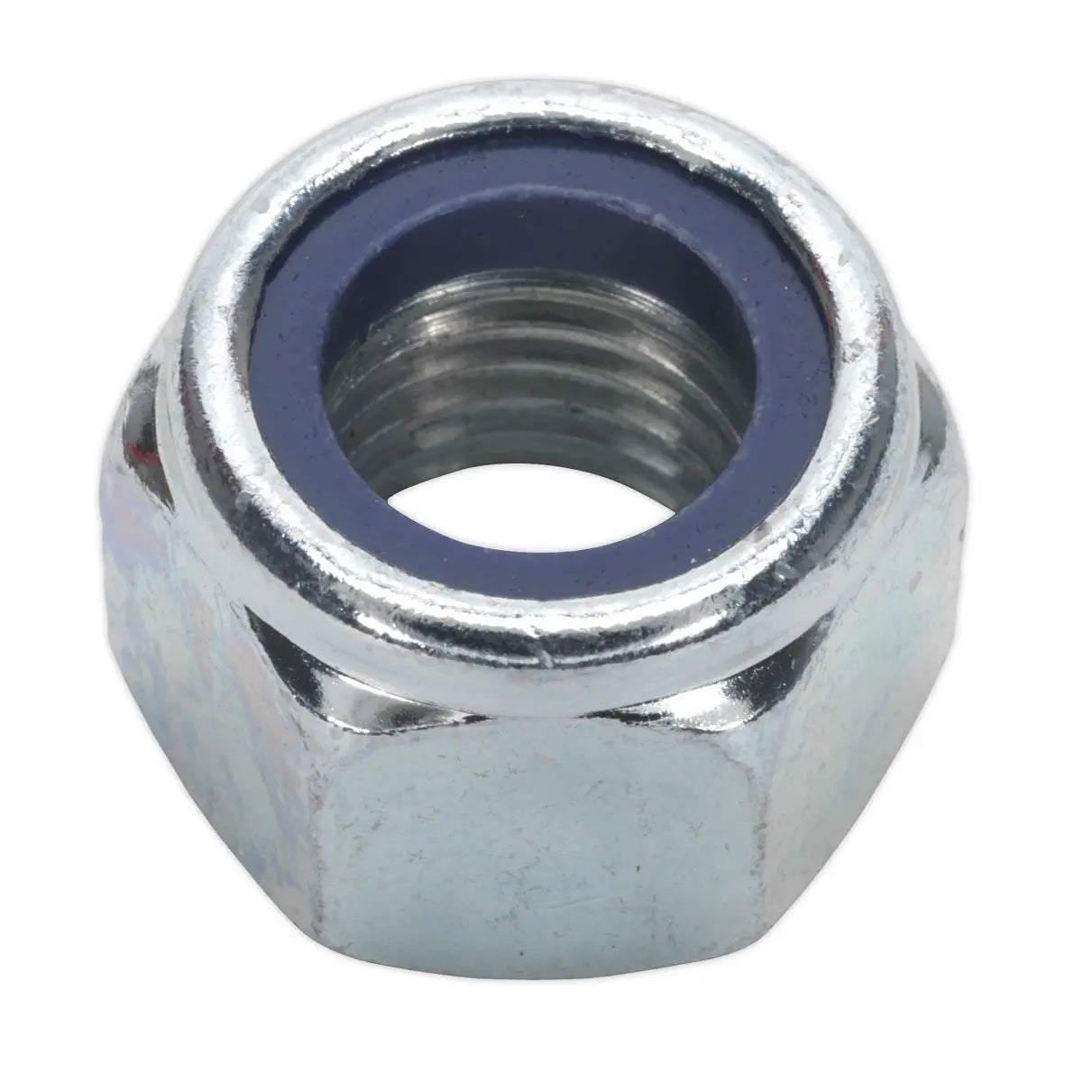 Sealey Nylon Locknut M16 Zinc Pack of 25 