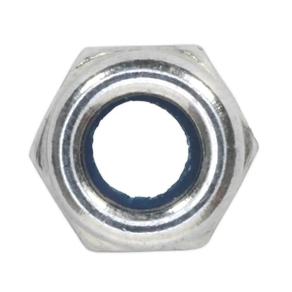 Sealey Nylon Locknut M4 Zinc Pack of 100 