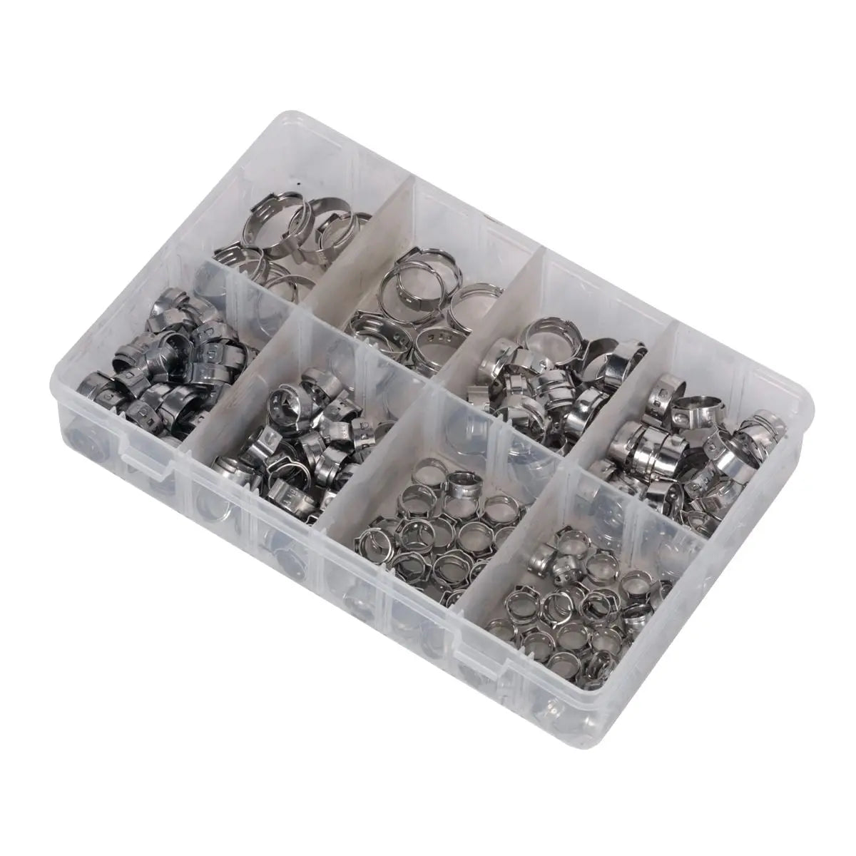 Sealey O-Clip Single Ear Assortment 160pc Stainless Steel 