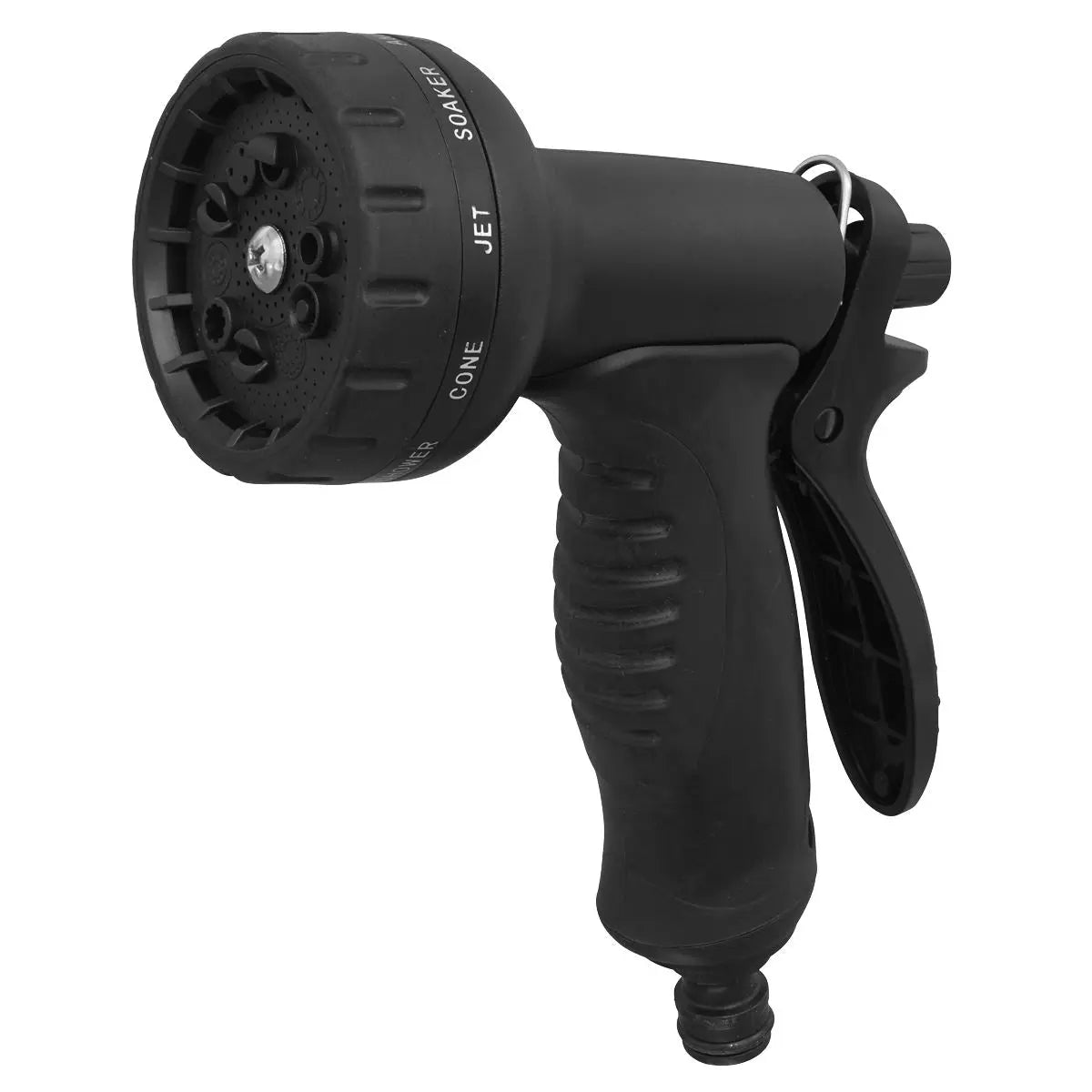 Sealey Ø17mm Expandable Garden Hose Black 15m Premium  White Rose Tools
