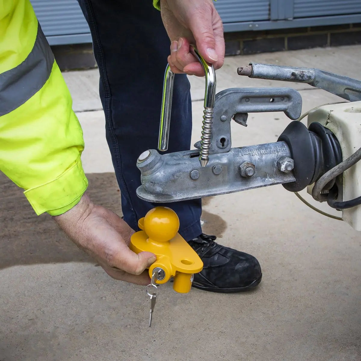 Sealey Ø50mm Tow-Ball Trailer Hitch Lock 