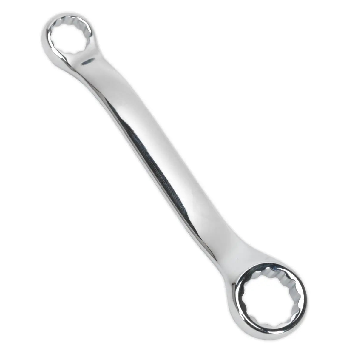 Sealey Offset Stubby Ring Rowing Spanner 10mm x 13mm Double End Rigger Jigger 