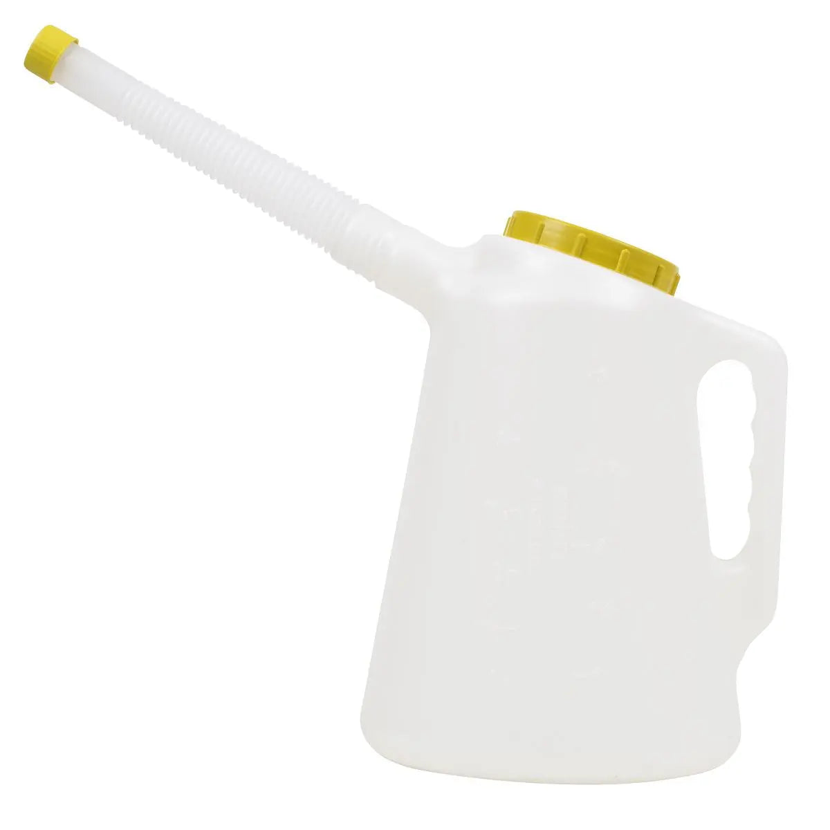 Sealey Oil Container with Flexible Spout 3L - Lime Lid  White Rose Tools