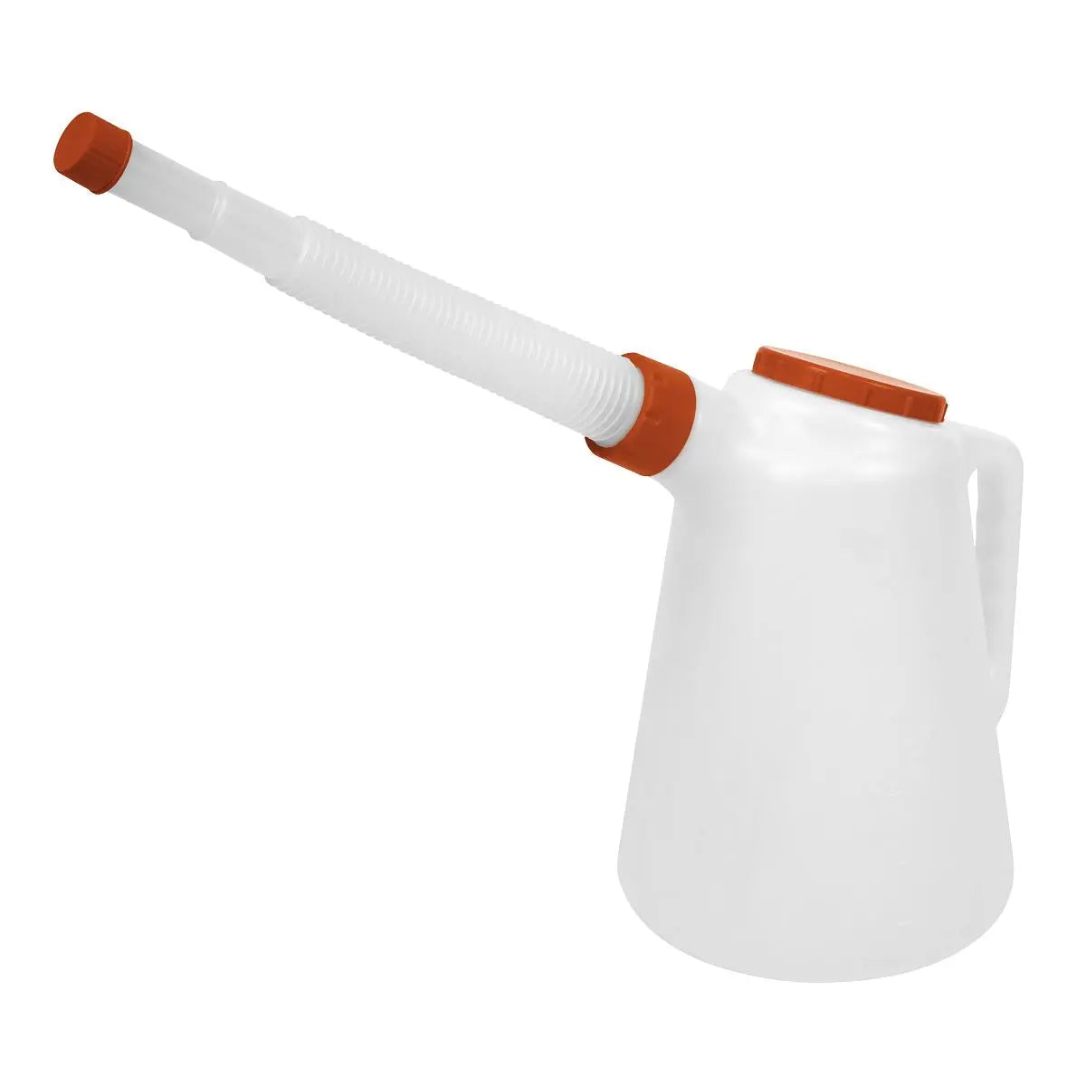 Sealey Oil Container with Red Lid & Flexible Spout 5L 