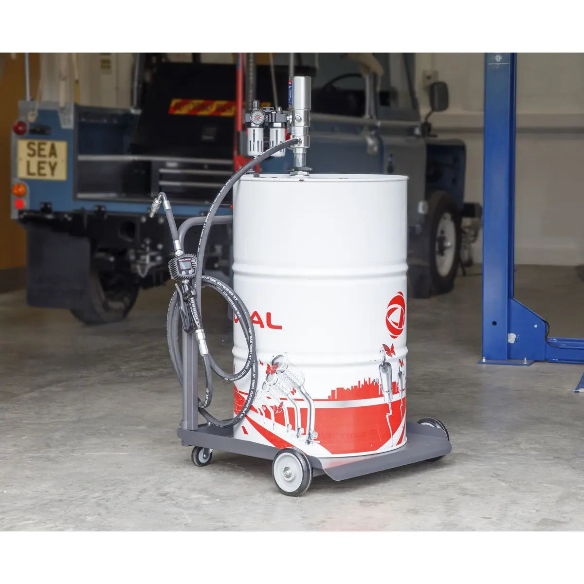 Sealey Oil Dispensing System Air Operated 