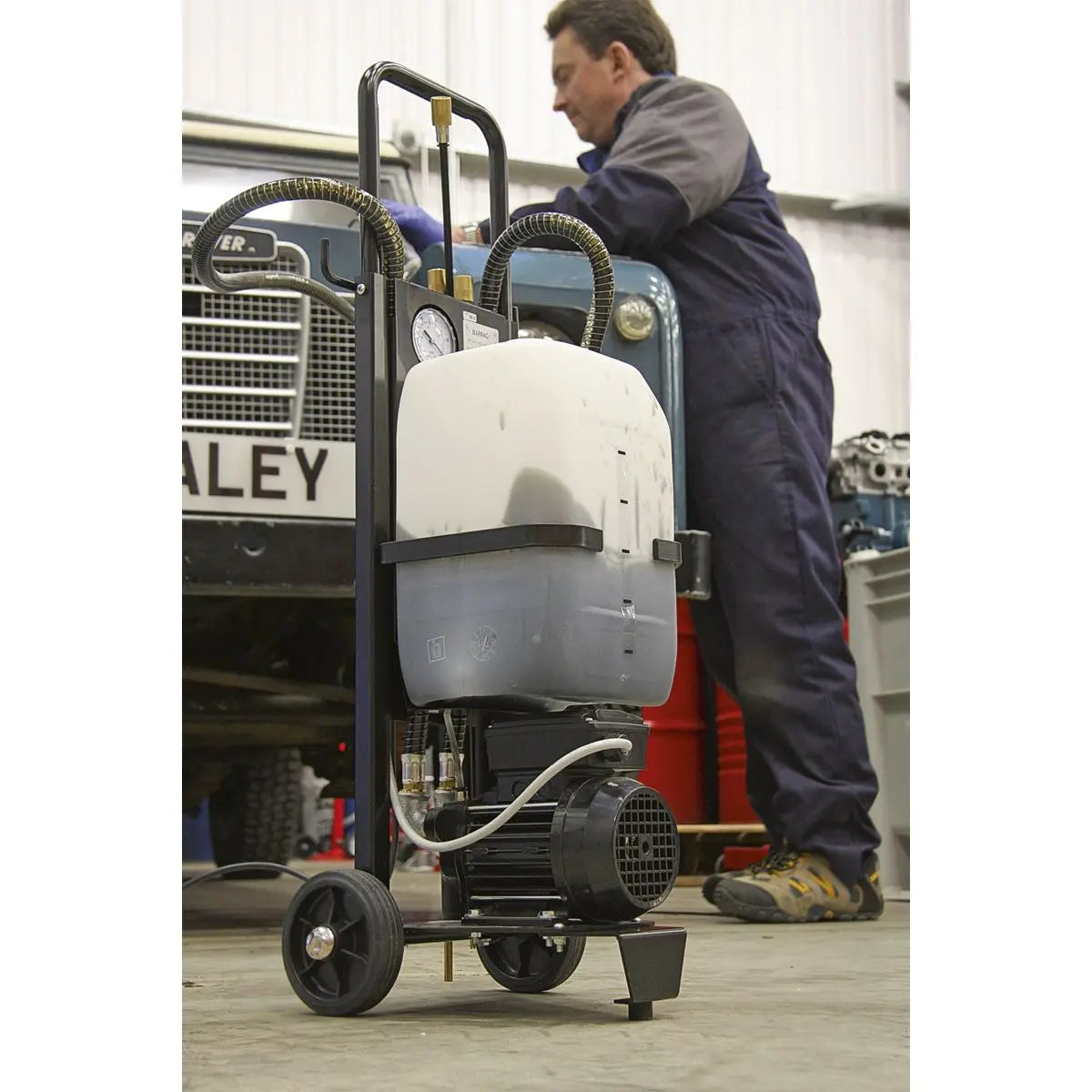 Sealey Oil Extractor Mobile 230V  White Rose Tools