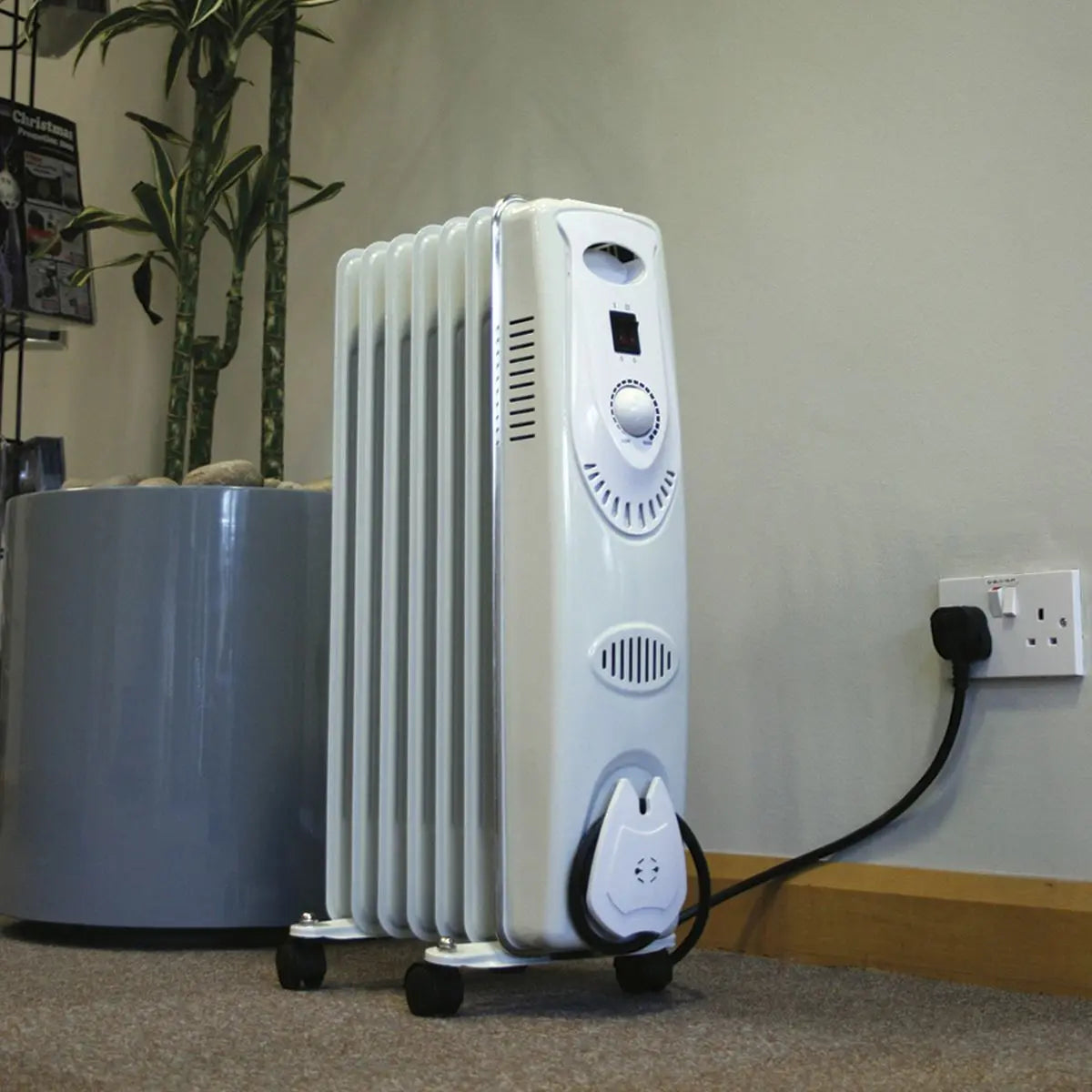 Sealey Oil Filled Radiator 1500W/230V 7-Element 