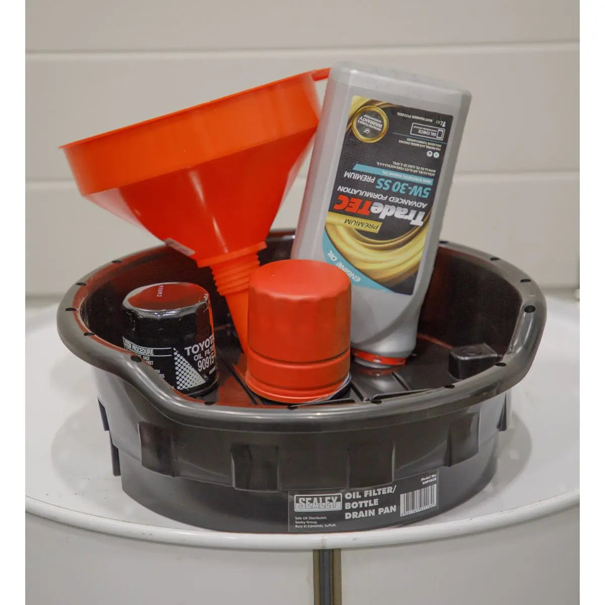Sealey Oil Filter/Bottle Drain Pan  White Rose Tools