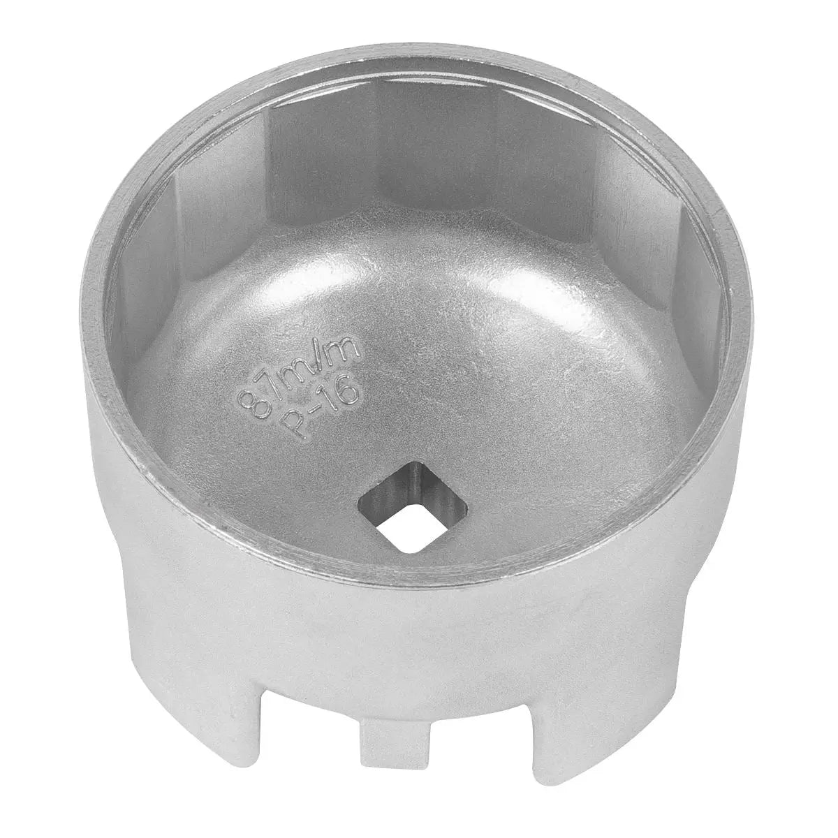 Sealey Oil Filter Cap Wrench Ø87mm x 16 Flutes - Volvo 