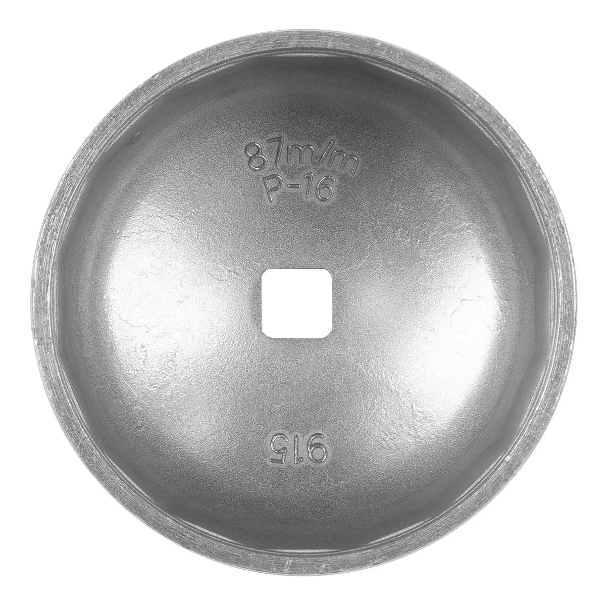 Sealey Oil Filter Cap Wrench Ø87mm x 16 Flutes - Volvo 