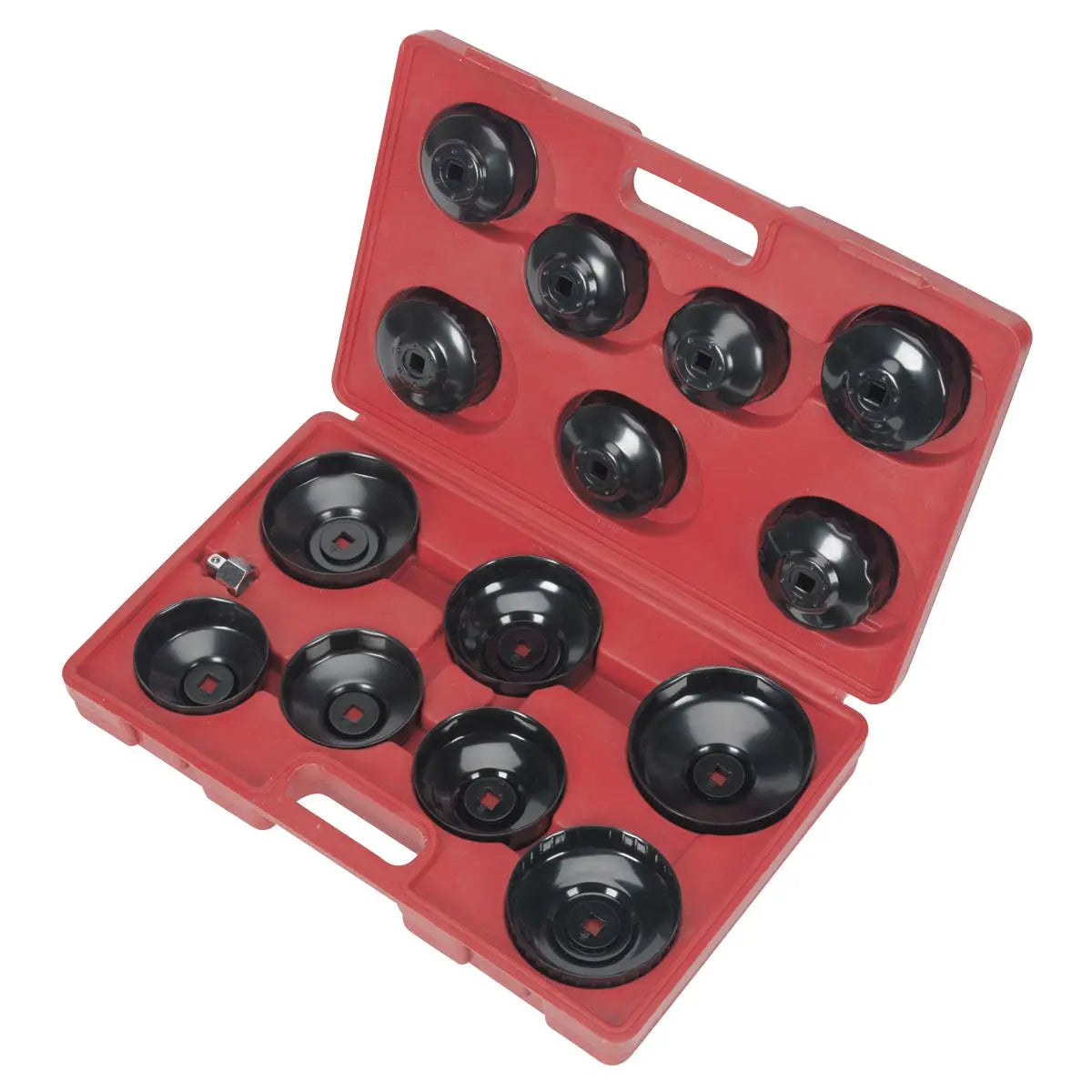 Sealey Oil Filter Cap Wrench Set 15pc 