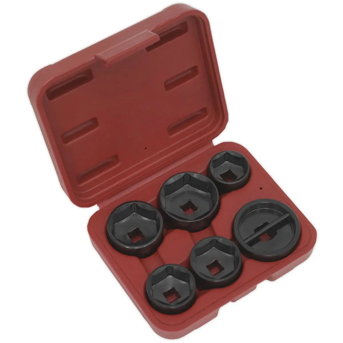 Sealey Oil Filter Cap Wrench Set 6pc 