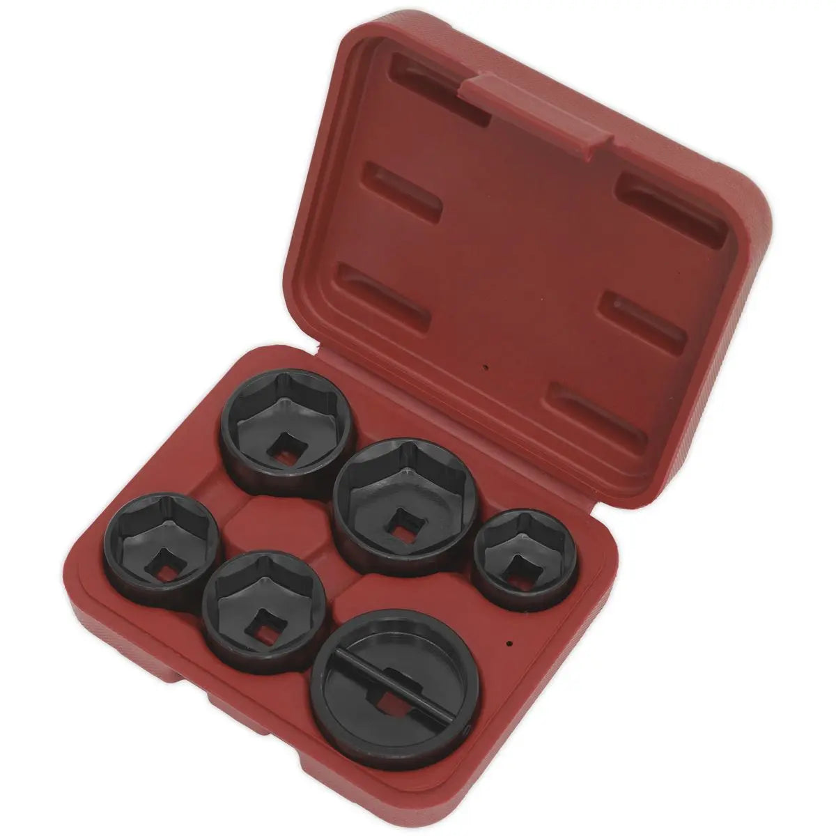 Sealey Oil Filter Cap Wrench Set 6pc 