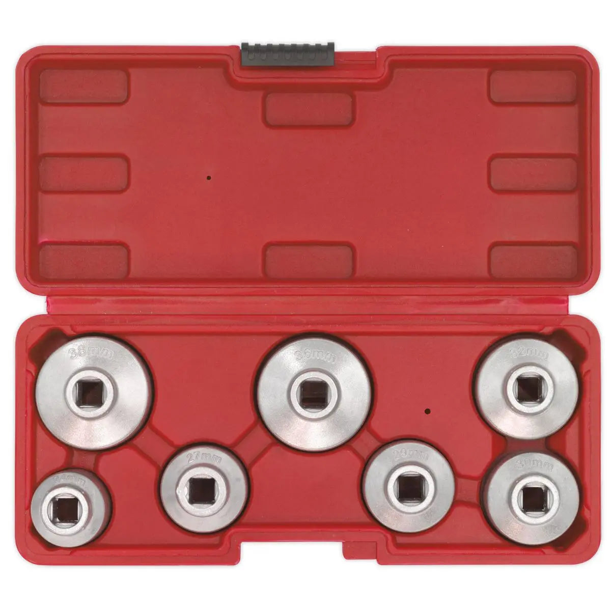 Sealey Oil Filter Cap Wrench Set 7pc 
