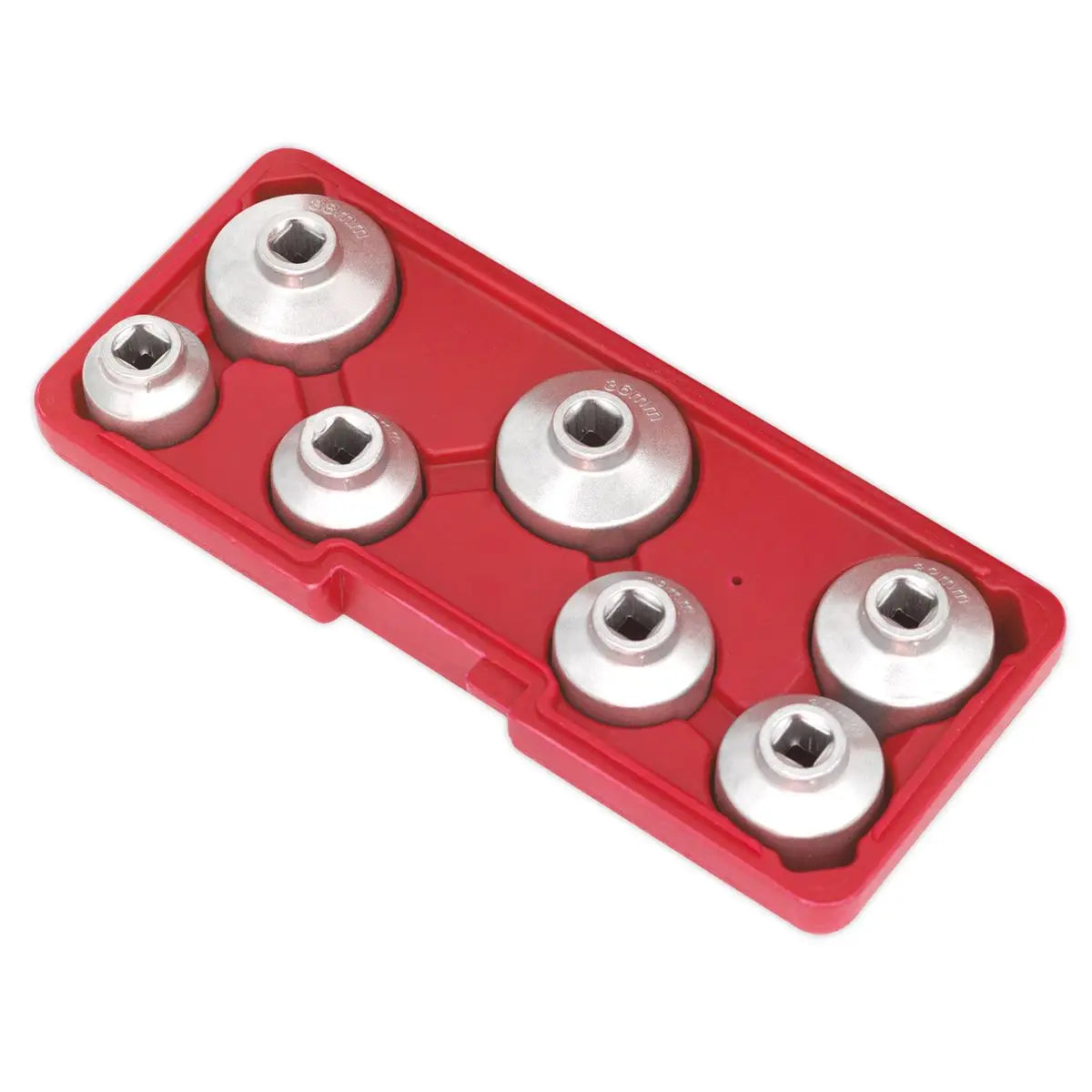 Sealey Oil Filter Cap Wrench Set 7pc 