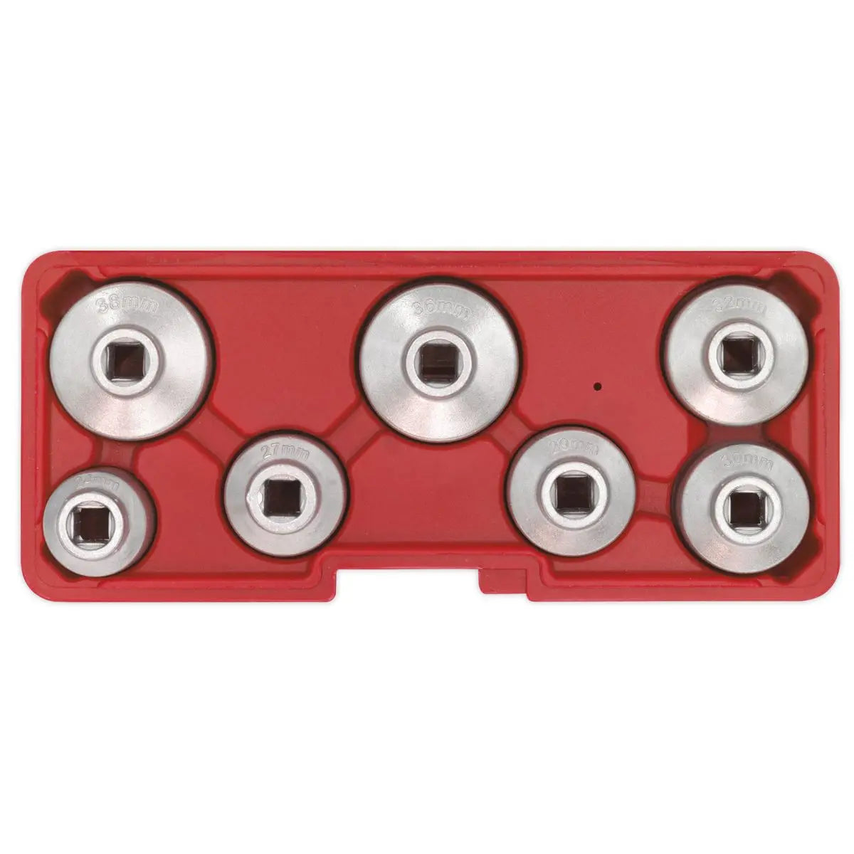 Sealey Oil Filter Cap Wrench Set 7pc 