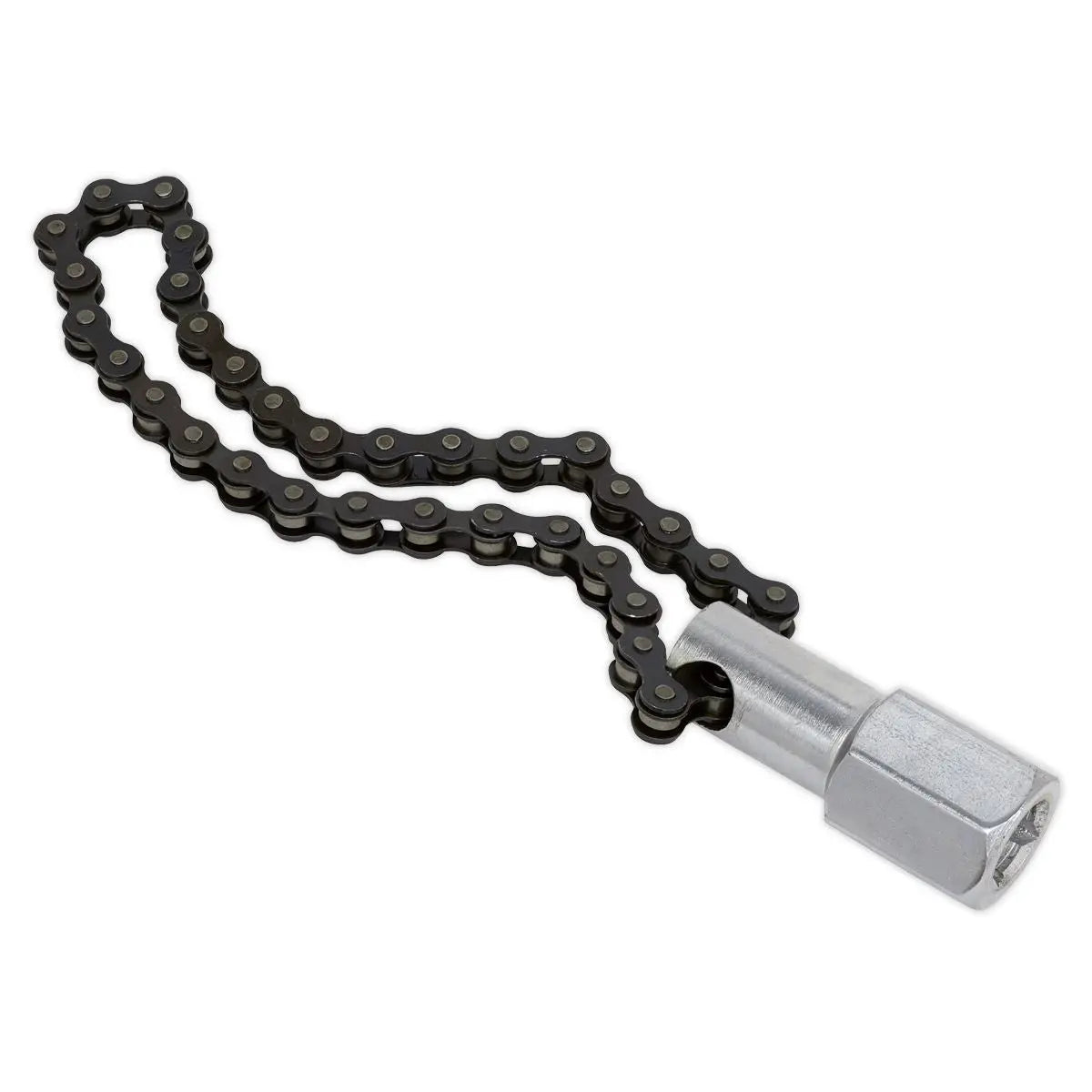 Sealey Oil Filter Chain Wrench Ø135mm Capacity 1/2"Sq Drive 