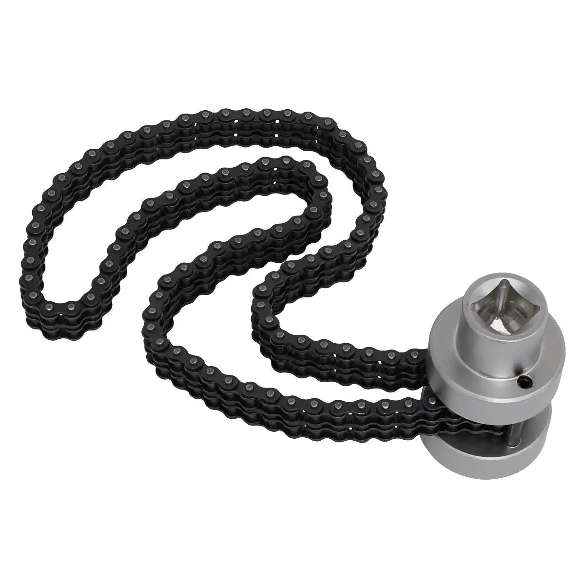 Sealey Oil Filter Chain Wrench Ø60-115mm 1/2"Sq Drive 
