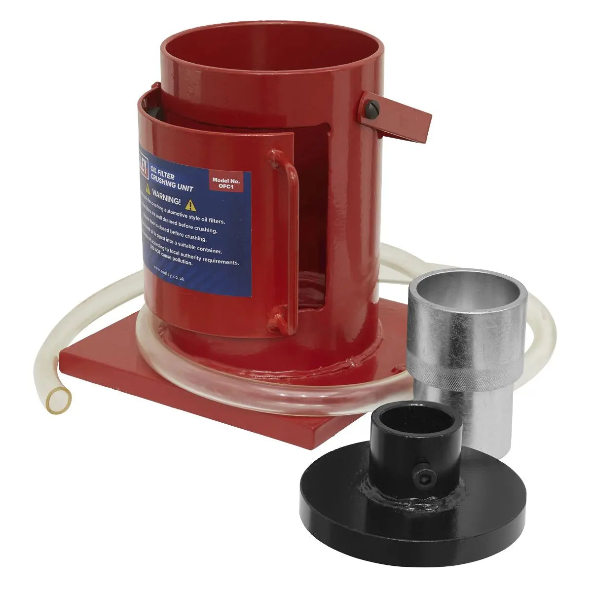 Sealey Oil Filter Crushing Unit 