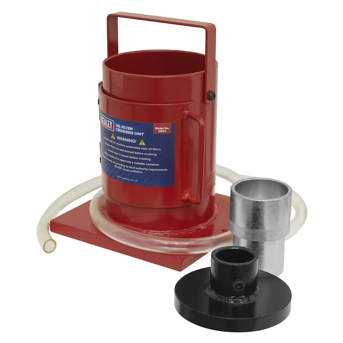 Sealey Oil Filter Crushing Unit 