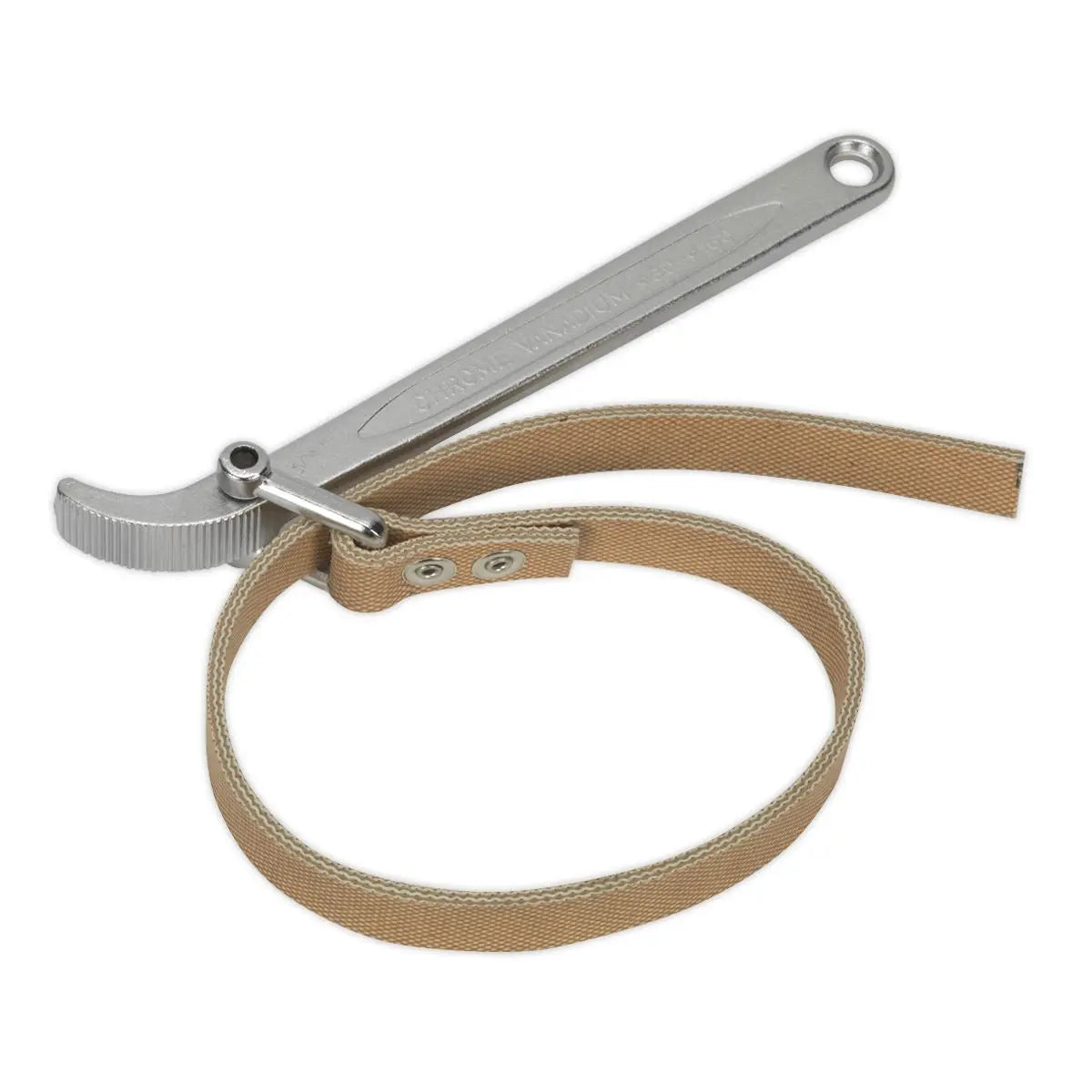 Sealey Oil Filter Strap Wrench Ø60-140mm Capacity 