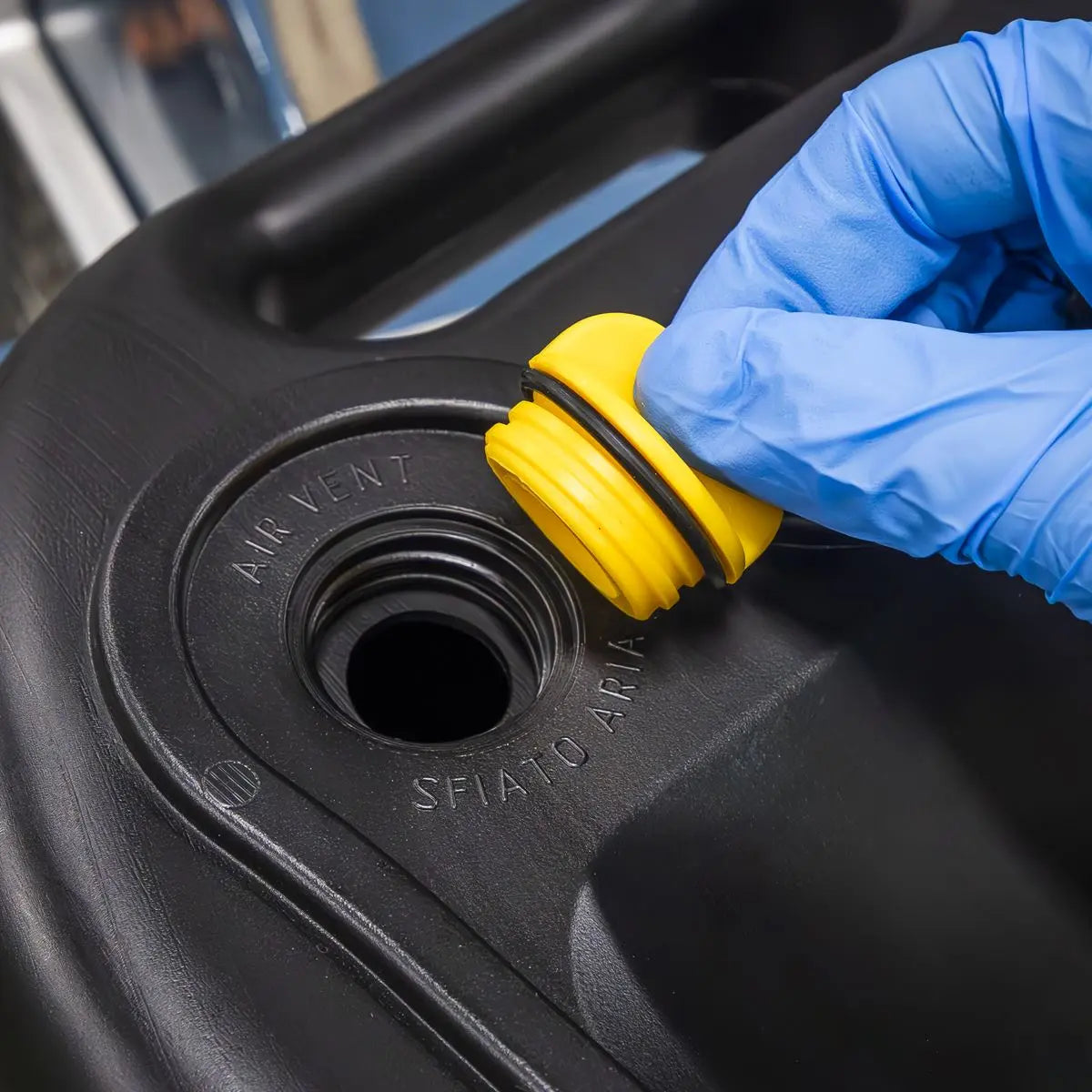 Sealey Oil/Fluid Drain & Recycle Container 10L 