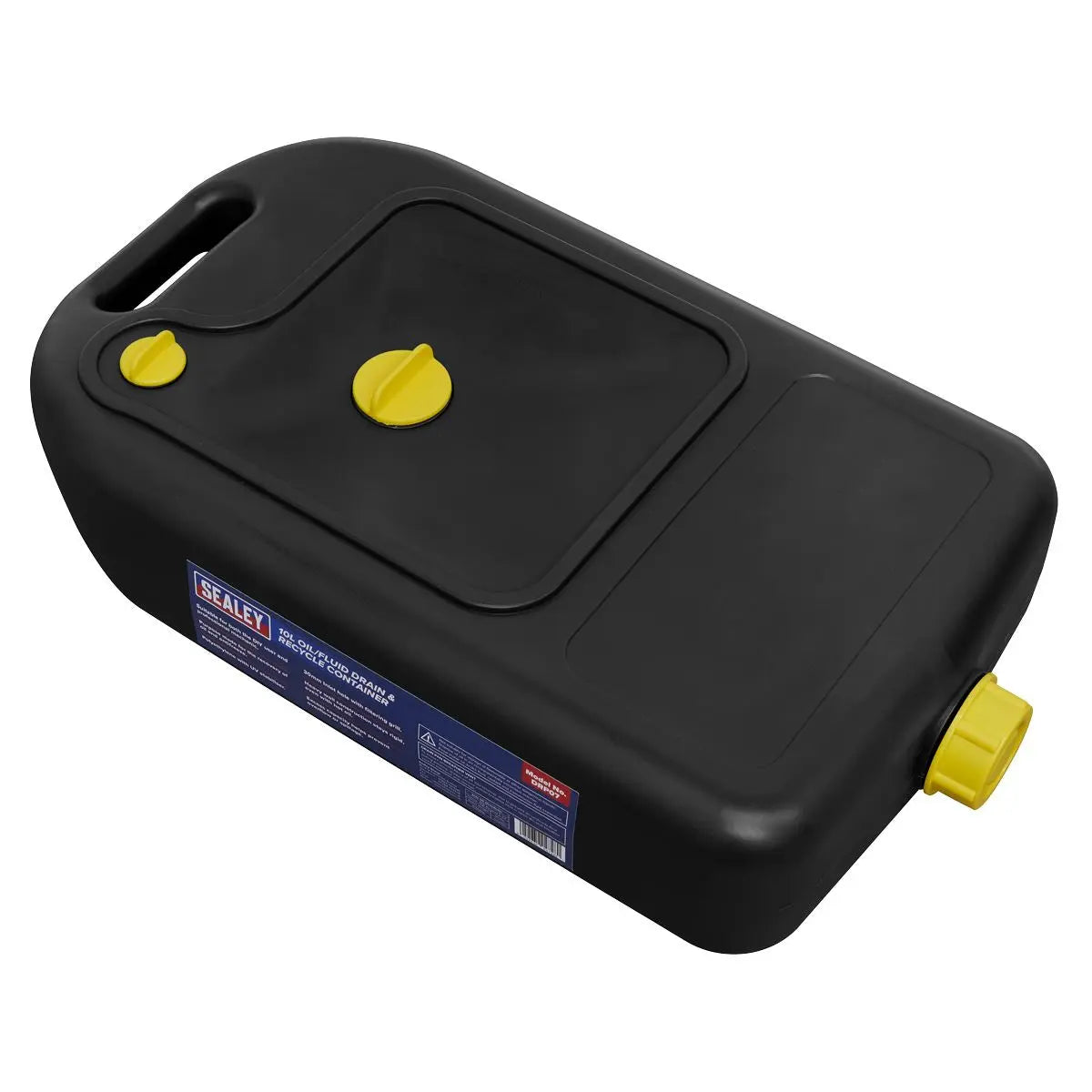 Sealey Oil/Fluid Drain & Recycle Container 10L 
