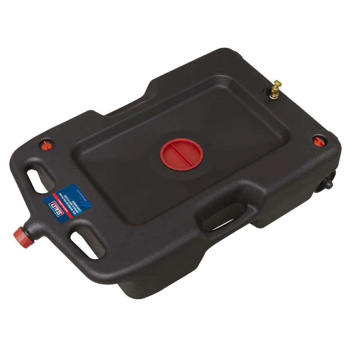 Sealey Oil/Fluid Drain & Recycling Container 54L - Wheeled  White Rose Tools