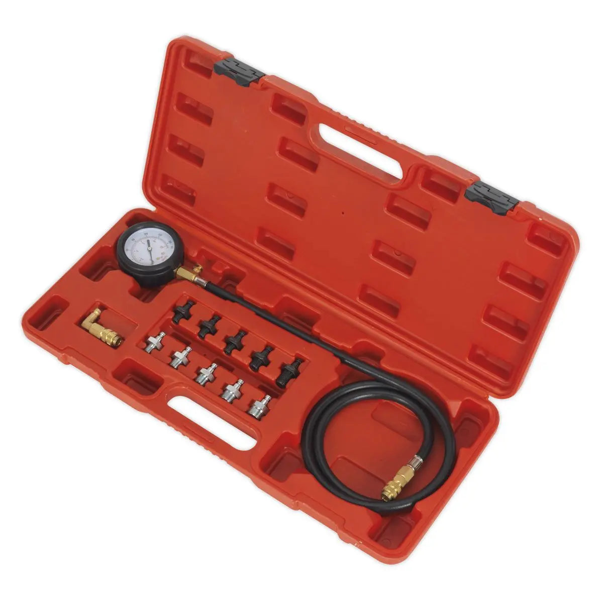 Sealey Oil Pressure Test Kit 12 Piece 