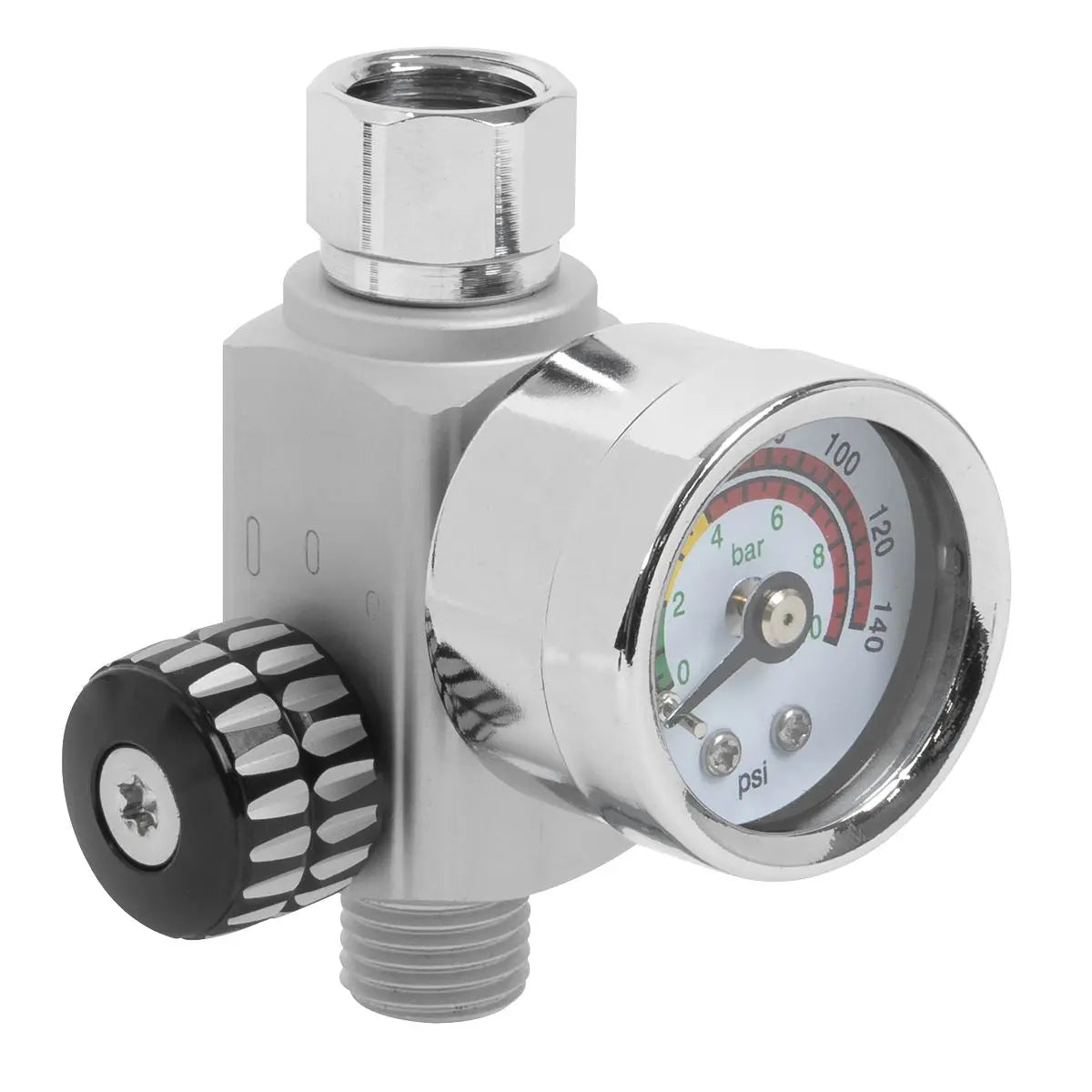 Sealey On Gun Pressure Regulator/Gauge Spray Gun Air Tool Accessories 