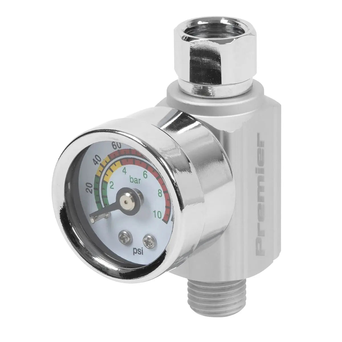 Sealey On Gun Pressure Regulator/Gauge Spray Gun Air Tool Accessories 