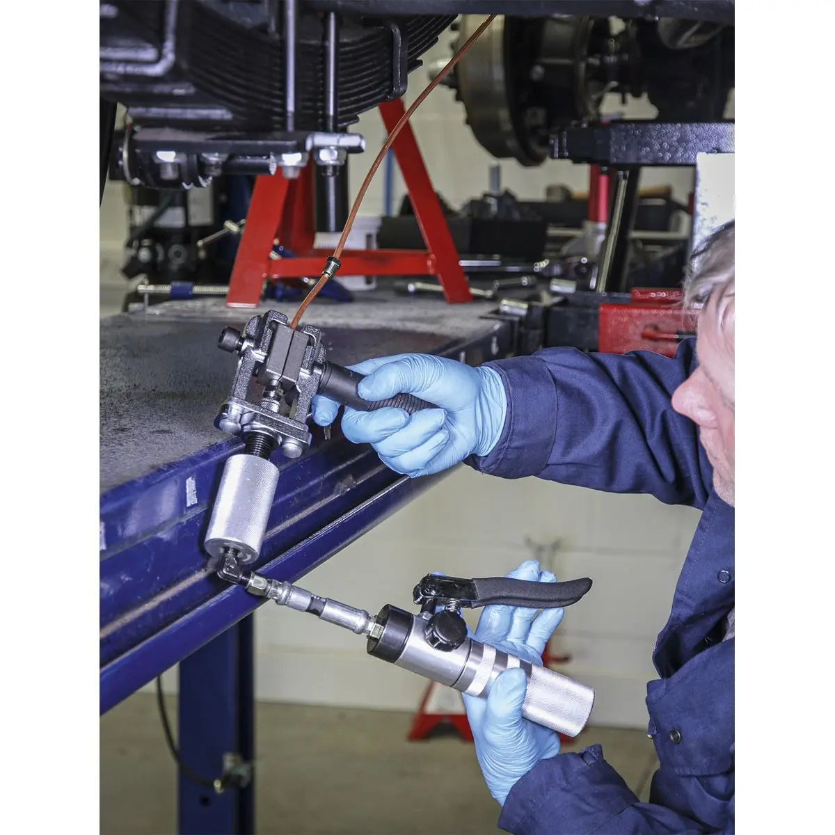 Sealey On-Vehicle Hydraulic Brake Pipe Flaring Kit 