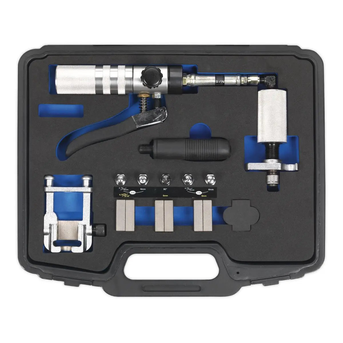 Sealey On-Vehicle Hydraulic Brake Pipe Flaring Kit 