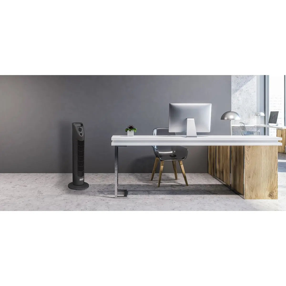 Sealey Oscillating Tower Fan 3-Speed 30" 230V 