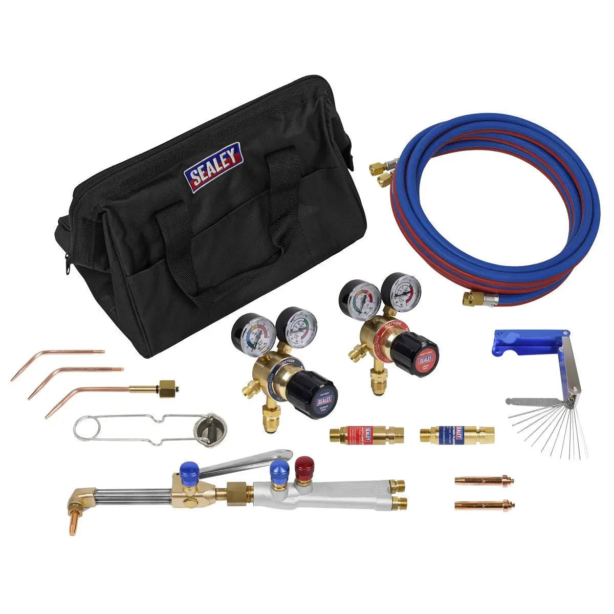 Sealey Oxy Acetylene Welding & Cutting Set  White Rose Tools